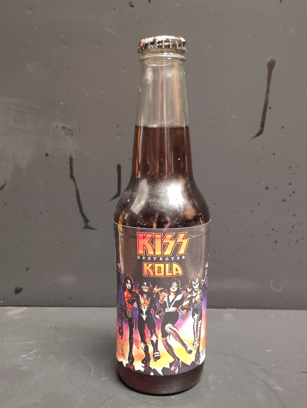 KISS Destroyer Kola Bottle - Black Label